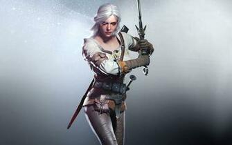 Ciri In The Witcher Wild Hunt Games Wallpaper