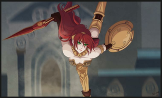 Pyrrha Nikos Rwby Fanart By Kalloway