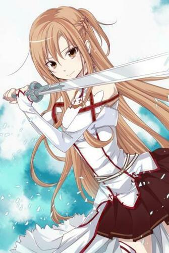 Sword Art Online Asuna iPhone Wallpaper