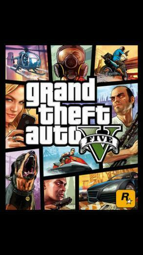 Gta Cover Art iPhone 5c 5s Wallpaper