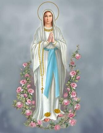 Blessed Virgin Pray For Us Mothers And All The More