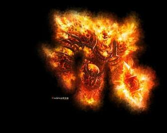 Wallpaper Ragnaros By Populair3