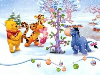 Christmas Winnie The Pooh