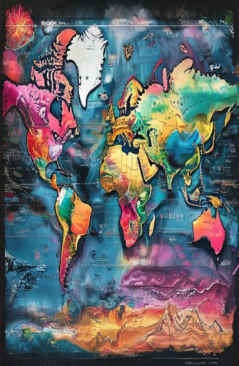 World Map Wallpaper High Resolution