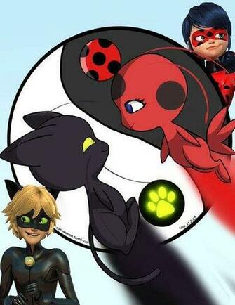 Miraculous Ladybug Plagg And Tikki By Moonlightartista