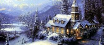 HD Christmas Scene Wallpaper X Fonds D Cran Photo De
