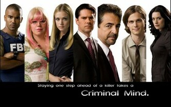 Criminal Minds Tagline Wallpaper By Nohara Toneriko