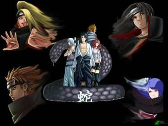 Wallpaper Uchiha Sasuke Karin Naruto Shippuden Akatsuki