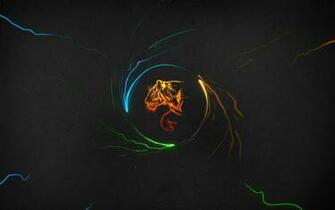 The Logo With Tiger Wallpaper And Image Pictures