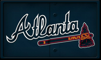Atlanta Braves Jersey Display By Jayjaxon
