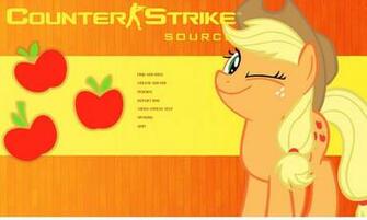 Applejack Background For Css Counter Strike Source Gui Mods