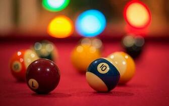 Billiard Balls Sport HD Wallpaper