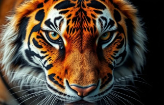 Angry Tiger Eyes Wallpaper