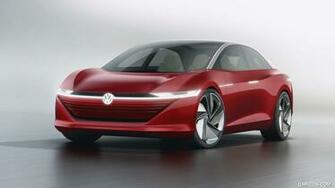 Volkswagen I D Vizzion Concept Front Three Quarter HD