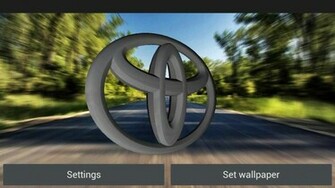 3d Toyota Logo Live Wallpaper