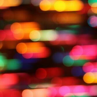 Colorful Christmas Lights iPad Air Wallpaper iPhone