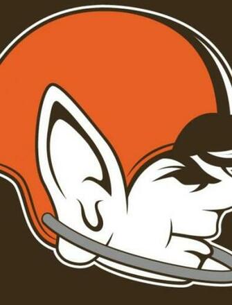 Cleveland Browns Elf Logo Wallpaper For Htc HD2