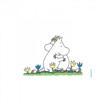 How About Some Moomin Wallpaper Featuring Moomijis