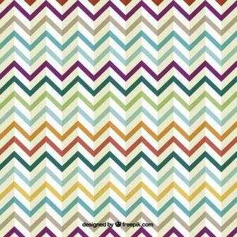 Fondo Colorido En Zig Zag Descargar Vectores Gratis