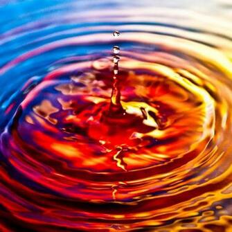 Nice Colorful Water Drops Wallpaper Weneedfun