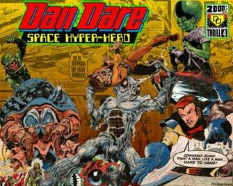 2000ad Wallpaper Where The Series Is Dan Dare
