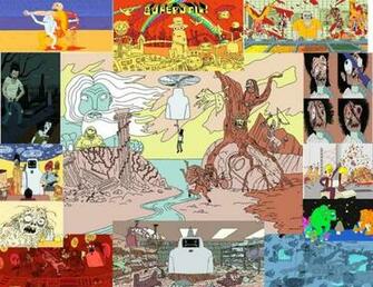 Superjail Collage Wallpaper