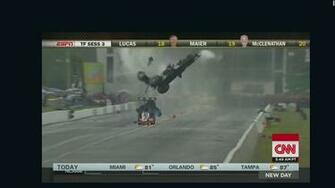 Frightening Drag Race Crash Caught On Camera Cnn Video