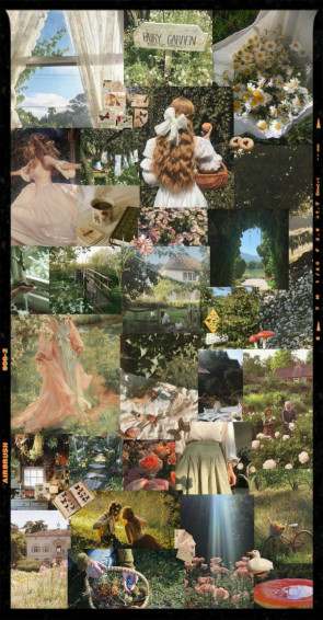 Collage Cottage Core Wallpaper Aesthetic Desktop