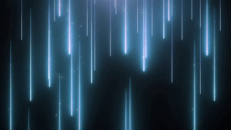 Neon Blue Background Wallpaper