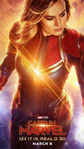 Captain Marvel Phone Wallpaper On
