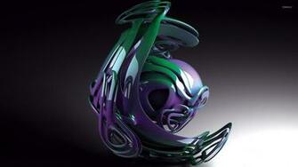 Strand Sculpture Wallpaper 3d