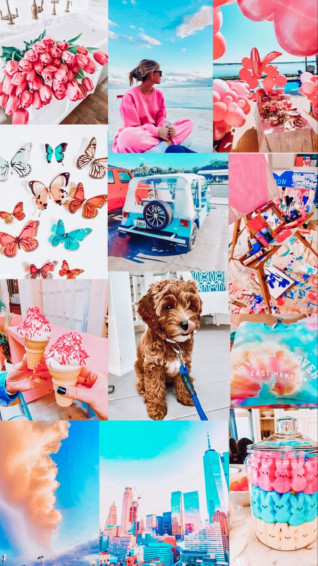 Emma Temperman On Preppy Wallpaper