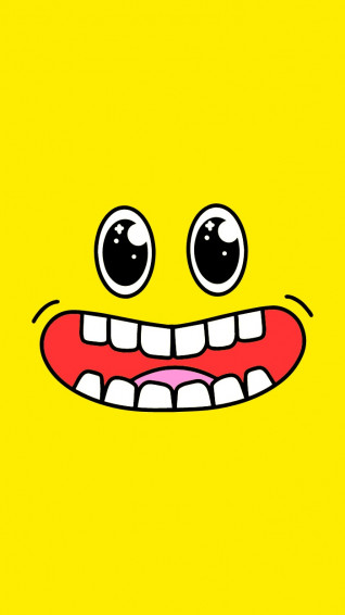 Customize Funny Cool Cartoon Face Mobile Wallpaper