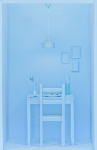 Blue Calm Aesthetic Wallpaper