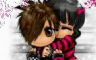 Pics Photos Emo Couple Love Wallpaper