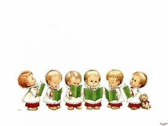 Caroling Kids Christmas Cards