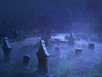 Graveyard Wallpaper HD Jpg