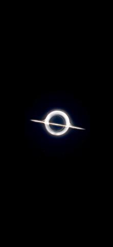 Minimal Blackhole Wallpaper Oled Friedly Sciencefiction