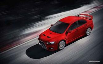 Lancer Evolution X Car Wallpaper Full HD For Desktop