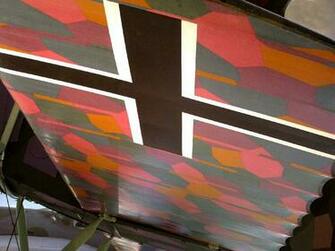 Luftwaffe Ww1 Fokker Dvii Fighter Biplane Photographic Wallpaper