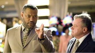 Laurence Fishburne And Jack Mcgee Talking Wallpaper