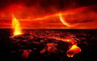 Volcano And Lava Desktop Pc Mac Wallpaper