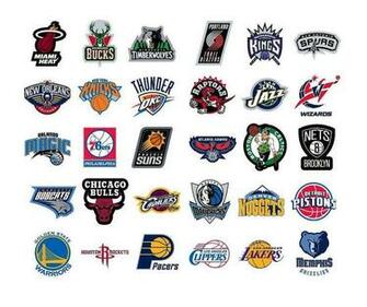 Basketball Decal Stickers Nba Team Logo Licensed Choose