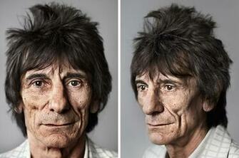 Ronnie Wood Diptych Wallpaper Woods Photo Shared By