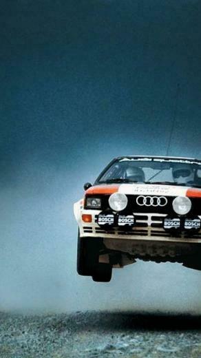 Audi Quattro Rally Wallpaper Stock