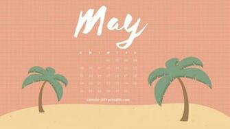 May Calendar Wallpaper In