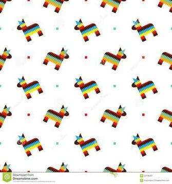 Mexican Horse Pinata Pattern