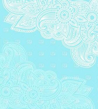 Ethnic Indian Ornament Mendi Style Background Vector Image Of