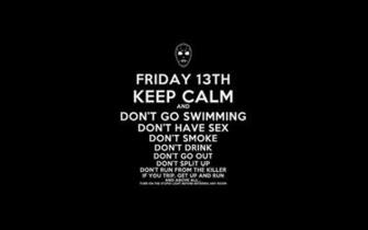 Friday The 13th Computer Wallpaper Desktop Background