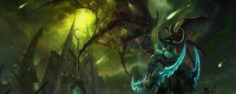 Stormrage Illidan Wow Wallpaper Background Dual Monitor Resolution